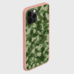 Чехол для iPhone 12 Pro Max Хаки, цвет: 3D-светло-розовый — фото 2
