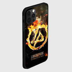 Чехол для iPhone 12 Pro Max Linkin Park: Burning the skies, цвет: 3D-черный — фото 2