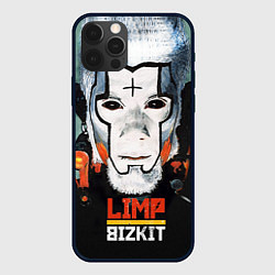 Чехол для iPhone 12 Pro Max Limp Bizkit: Faith Face, цвет: 3D-черный