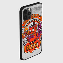 Чехол для iPhone 12 Pro Max Freddy Pizza, цвет: 3D-черный — фото 2