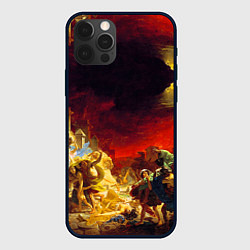 Чехол для iPhone 12 Pro Max Брюллов Последний день Помпеи, цвет: 3D-черный