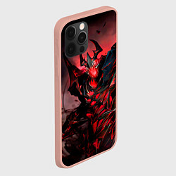 Чехол для iPhone 12 Pro Max Shadow Fiend, цвет: 3D-светло-розовый — фото 2