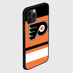 Чехол для iPhone 12 Pro Max Philadelphia Flyers, цвет: 3D-черный — фото 2