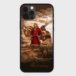 Чехол для iPhone 12 Pro Max Русь священная, цвет: 3D-черный