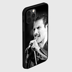 Чехол для iPhone 12 Pro Max Фредди Меркьюри, цвет: 3D-черный — фото 2