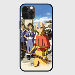 Чехол для iPhone 12 Pro Max Легенда об Аанге, цвет: 3D-черный