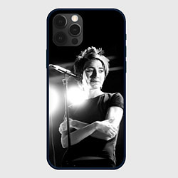 Чехол для iPhone 12 Pro Max Земфира на сцене, цвет: 3D-черный