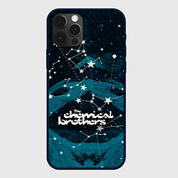 Чехол для iPhone 12 Pro Max Chemical Brothers: Space, цвет: 3D-черный