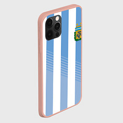 Чехол для iPhone 12 Pro Max Сборная Аргентины: ЧМ-2018, цвет: 3D-светло-розовый — фото 2