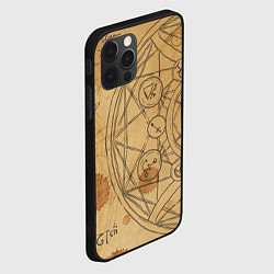 Чехол для iPhone 12 Pro Max Дневник алхимика, цвет: 3D-черный — фото 2