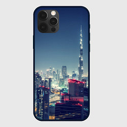 Чехол для iPhone 12 Pro Max Дубай, цвет: 3D-черный