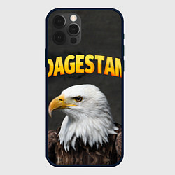 Чехол для iPhone 12 Pro Dagestan Eagle, цвет: 3D-черный
