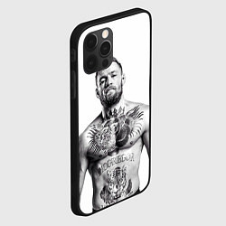 Чехол для iPhone 12 Pro Конор Макгрегор, цвет: 3D-черный — фото 2