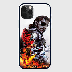 Чехол для iPhone 12 Pro Metal gear solid 2, цвет: 3D-черный