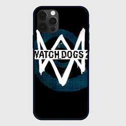Чехол для iPhone 12 Pro Watch Dogs 2, цвет: 3D-черный