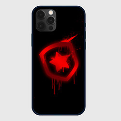 Чехол для iPhone 12 Pro Gambit: Black collection, цвет: 3D-черный