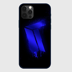 Чехол для iPhone 12 Pro Titan: Black collection, цвет: 3D-черный