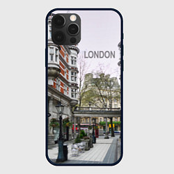 Чехол для iPhone 12 Pro Лондон - бульвар, цвет: 3D-черный