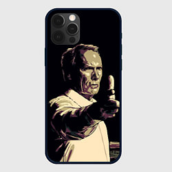Чехол для iPhone 12 Pro Гран Торино, цвет: 3D-черный