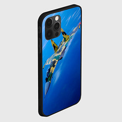 Чехол для iPhone 12 Pro Су 35, цвет: 3D-черный — фото 2