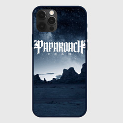 Чехол для iPhone 12 Pro Paparoach: Fear, цвет: 3D-черный