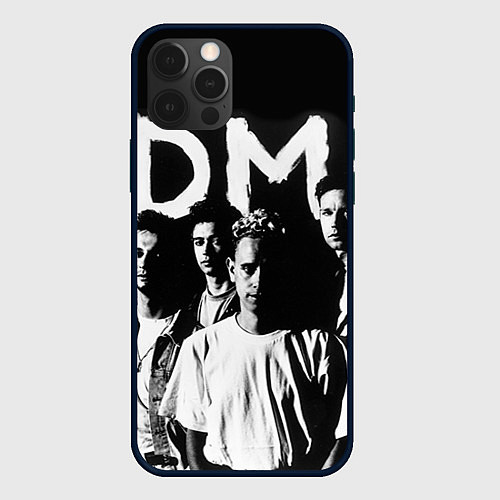 Чехол iPhone 12 Pro Depeche mode: black / 3D-Черный – фото 1
