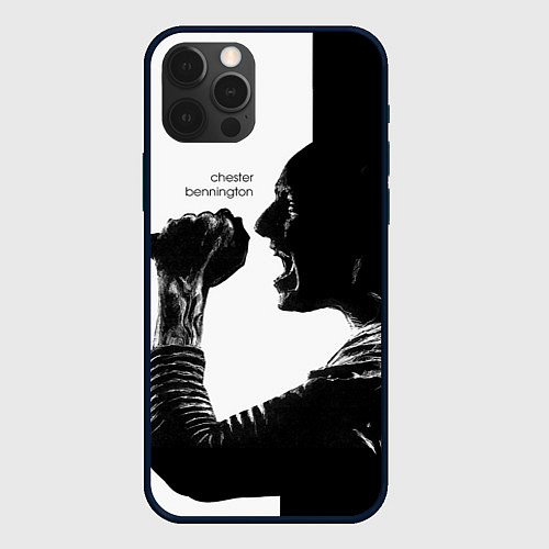 Чехол iPhone 12 Pro Bennington Rock / 3D-Черный – фото 1