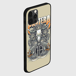 Чехол для iPhone 12 Pro Pantera: Wild Goat, цвет: 3D-черный — фото 2