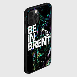 Чехол для iPhone 12 Pro Be in brent, цвет: 3D-черный — фото 2