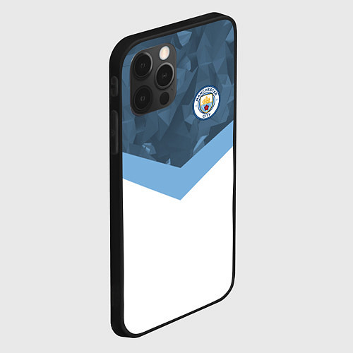 Чехол iPhone 12 Pro Manchester City FC: Sport / 3D-Черный – фото 2