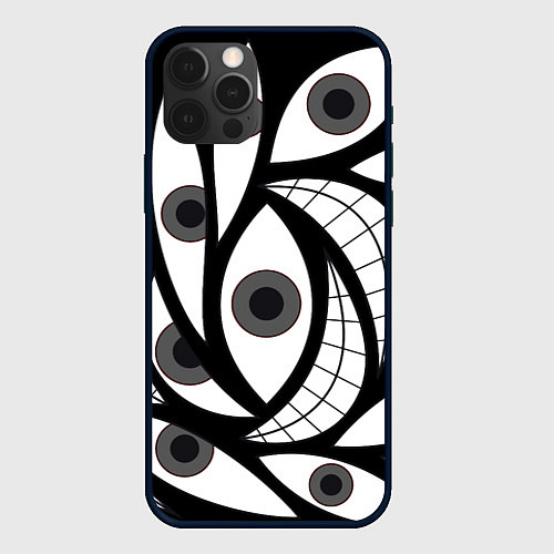 Чехол iPhone 12 Pro Alchemist Eyes / 3D-Черный – фото 1