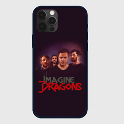 Чехол для iPhone 12 Pro Группа Imagine Dragons, цвет: 3D-черный