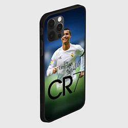 Чехол для iPhone 12 Pro CR7, цвет: 3D-черный — фото 2