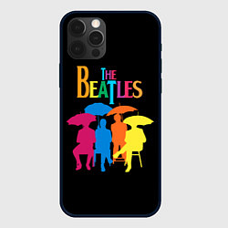 Чехол для iPhone 12 Pro The Beatles: Colour Rain, цвет: 3D-черный