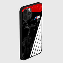 Чехол для iPhone 12 Pro BMW M: Poly Sport, цвет: 3D-черный — фото 2