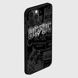 Чехол для iPhone 12 Pro AC/DC: Journalese, цвет: 3D-черный — фото 2