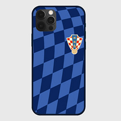 Чехол для iPhone 12 Pro Сборная Хорватии, цвет: 3D-черный