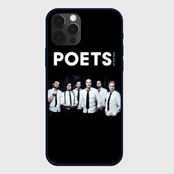 Чехол для iPhone 12 Pro Poets of the Fall - poster, цвет: 3D-черный