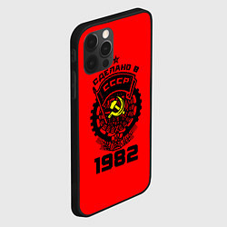 Чехол для iPhone 12 Pro Сделано в СССР 1982, цвет: 3D-черный — фото 2