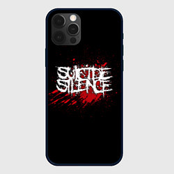 Чехол для iPhone 12 Pro Suicide Silence Blood, цвет: 3D-черный