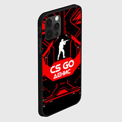 Чехол для iPhone 12 Pro CS:GO - Денис, цвет: 3D-черный — фото 2