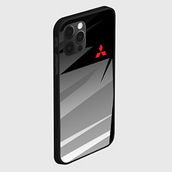 Чехол для iPhone 12 Pro MITSUBISHI SPORT, цвет: 3D-черный — фото 2
