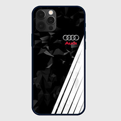 Чехол iPhone 12 Pro Audi: Black Poly