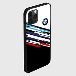 Чехол для iPhone 12 Pro BMW BRAND COLOR БМВ, цвет: 3D-черный — фото 2