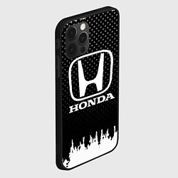 Чехол для iPhone 12 Pro Honda: Black Side, цвет: 3D-черный — фото 2