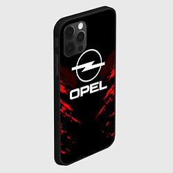 Чехол для iPhone 12 Pro Opel: Red Anger, цвет: 3D-черный — фото 2