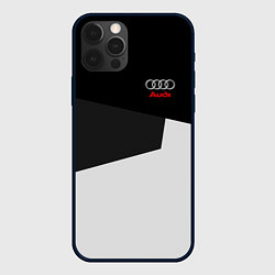 Чехол для iPhone 12 Pro Audi Sport, цвет: 3D-черный