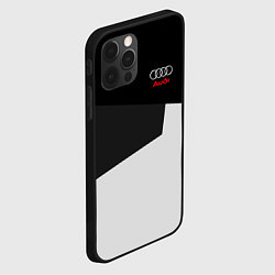 Чехол для iPhone 12 Pro Audi Sport, цвет: 3D-черный — фото 2