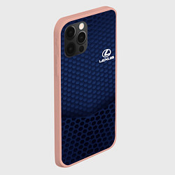 Чехол для iPhone 12 Pro Lexus: Sport Motors, цвет: 3D-светло-розовый — фото 2
