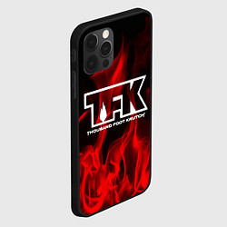 Чехол для iPhone 12 Pro Thousand Foot Krutch: Red Flame, цвет: 3D-черный — фото 2